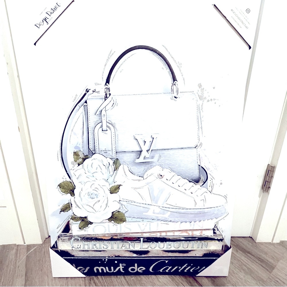 Design District HUGE Rare 20"x 28" Large Designer Canvas Wall Art NEW - Picture 2 of 7